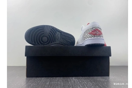 1 Jordan Low Cement Phat Grey 1025